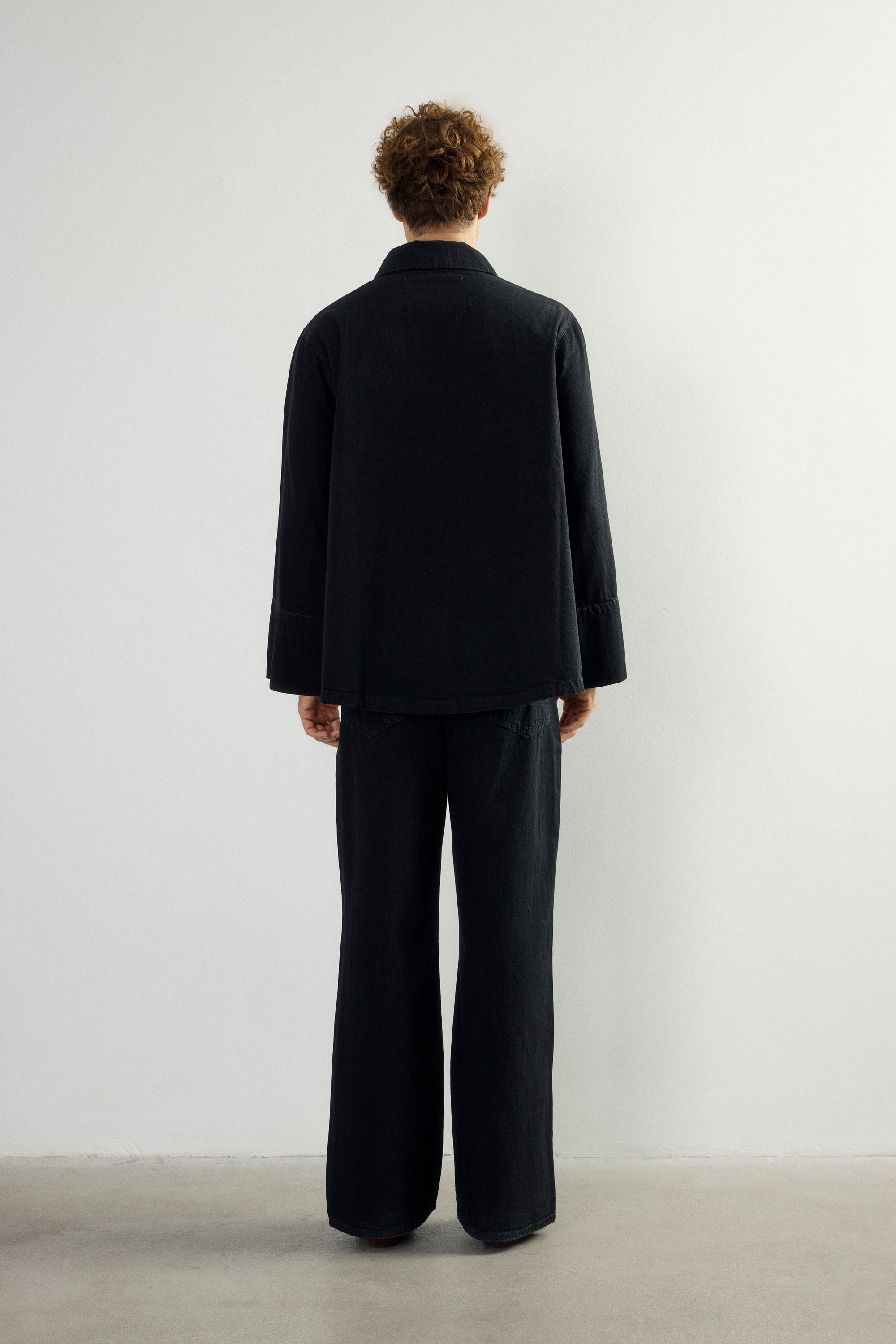 HAZE DENIM KIMONO SHIRT III