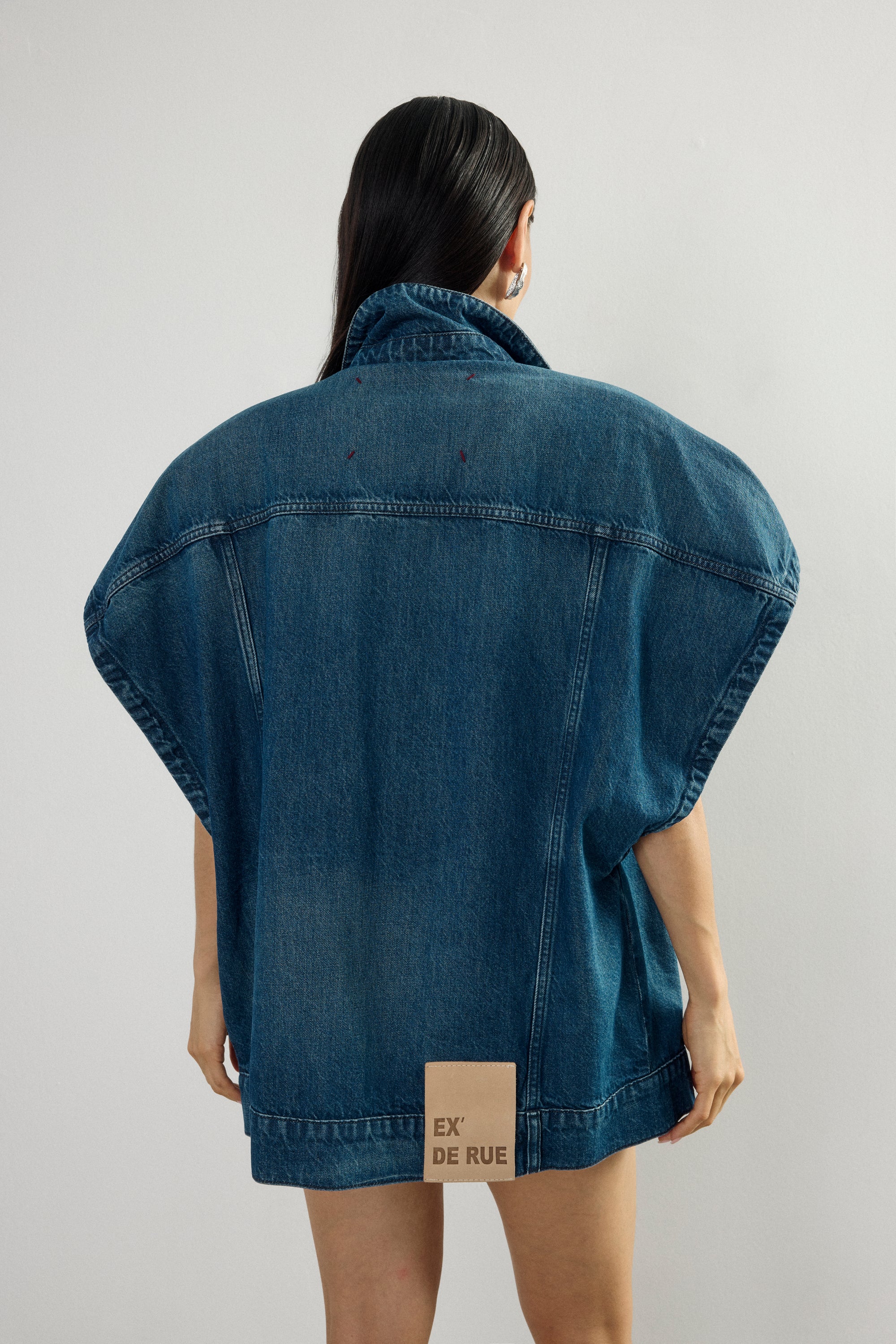 Blue Denim Vest III