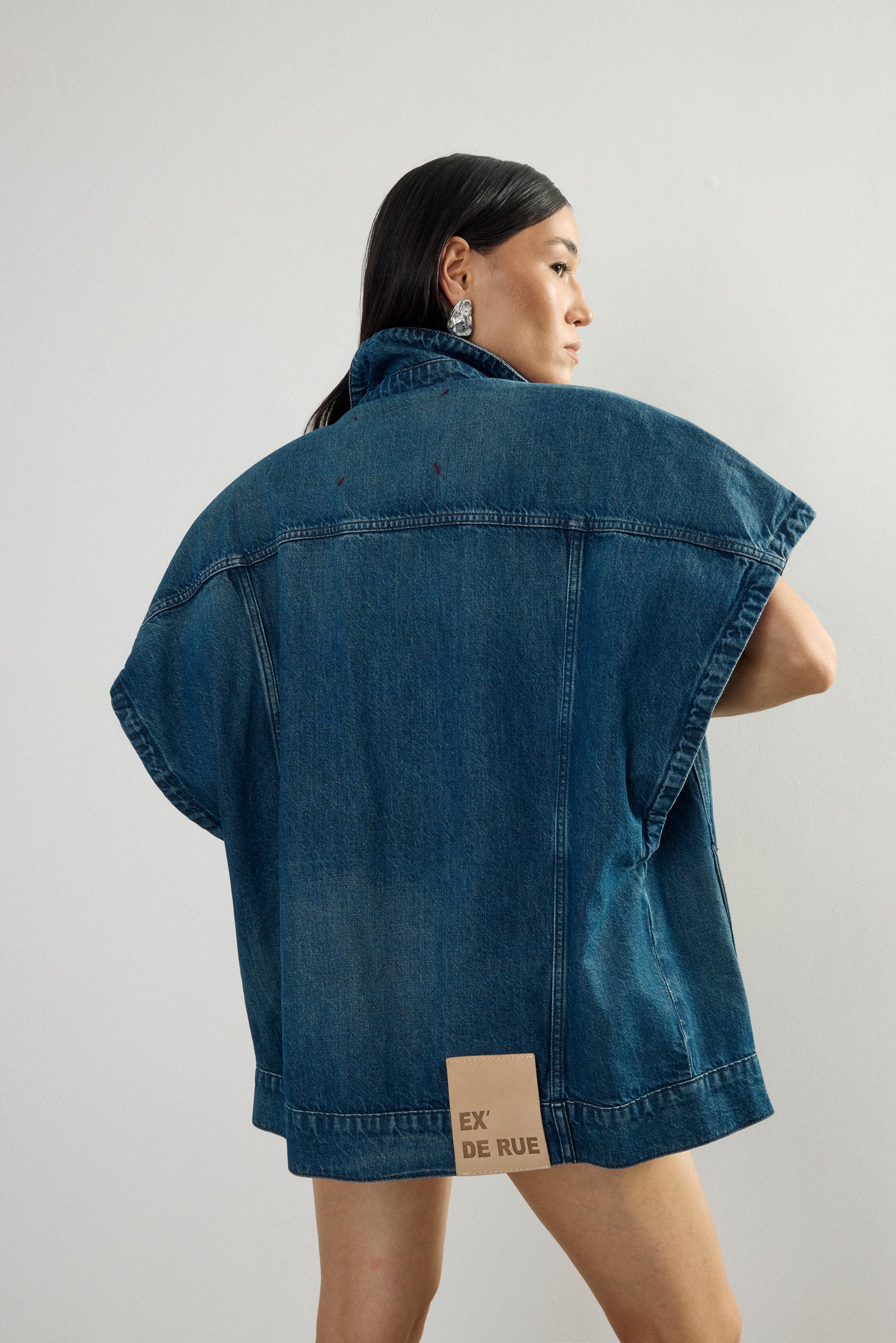 Blue Denim Vest III