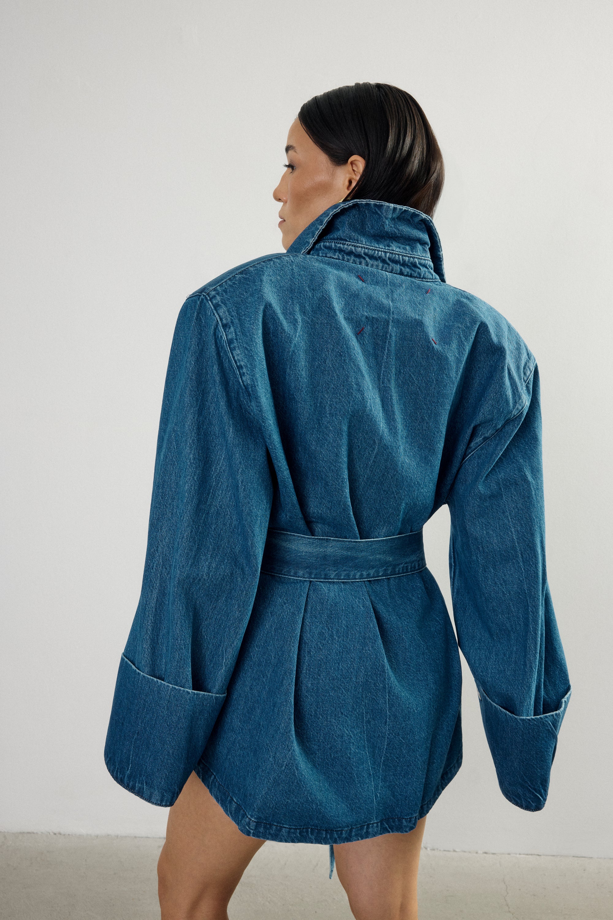 Haze Denim Kimono Shirt  I