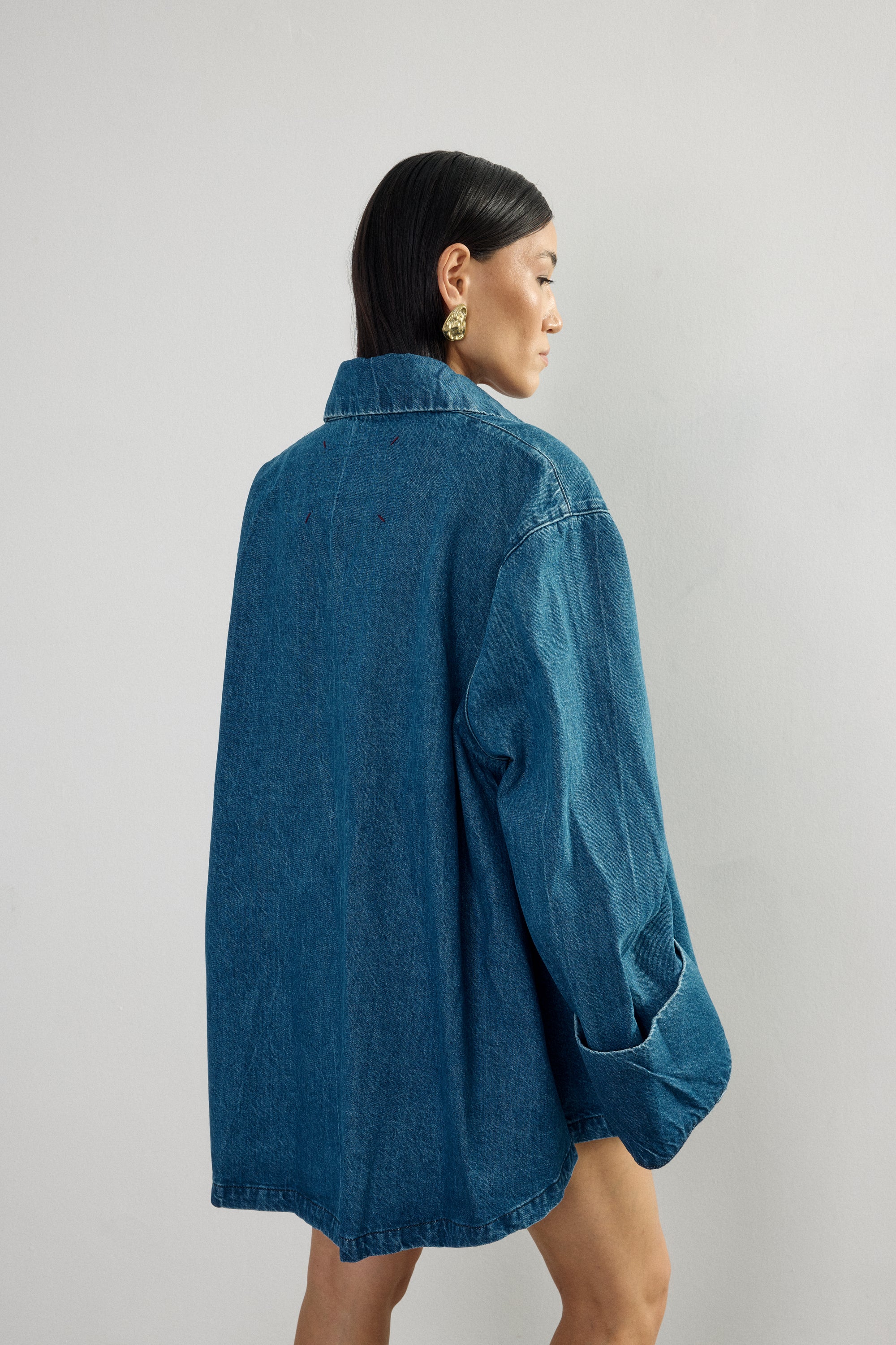 Haze Denim Kimono Shirt  I