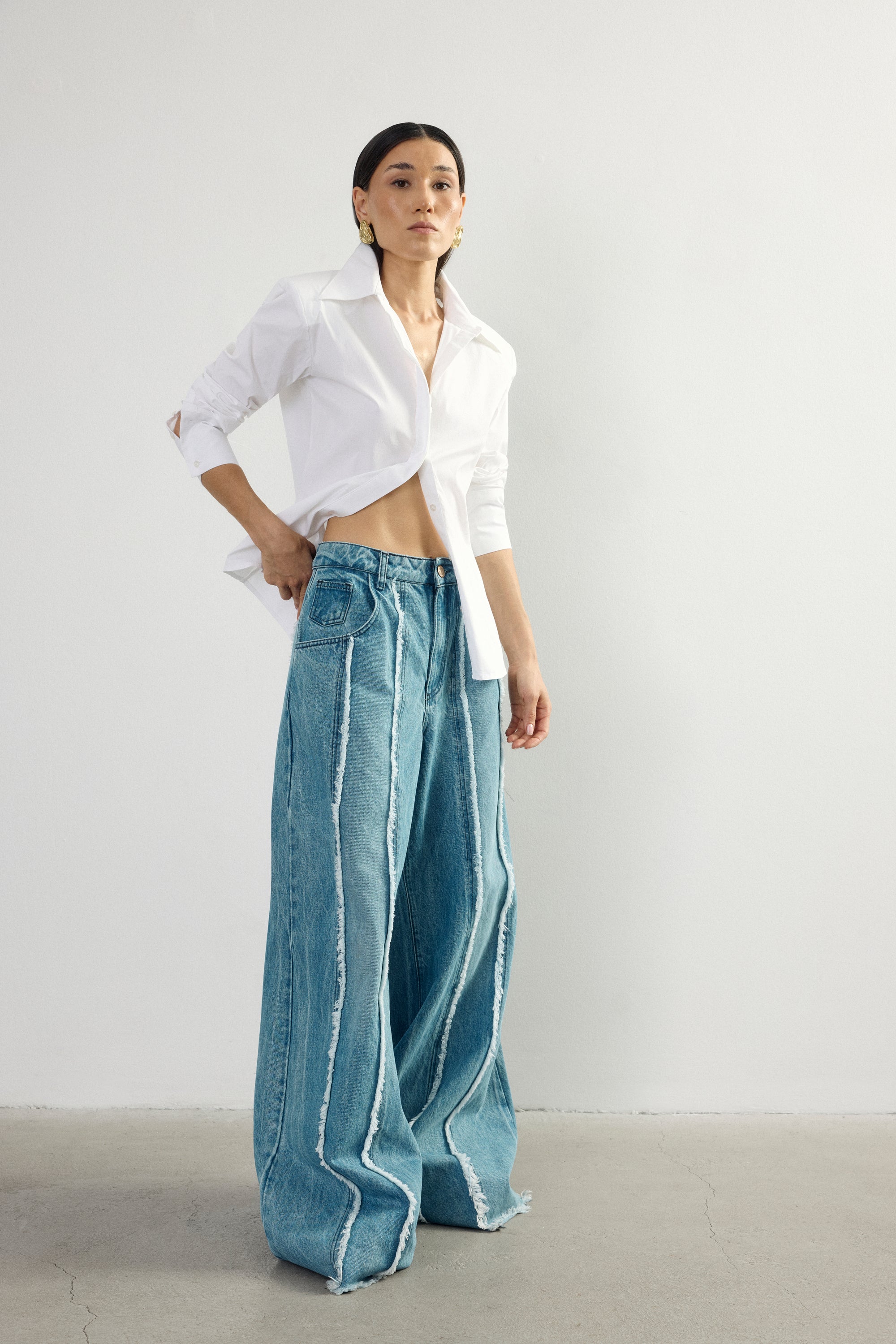 Fringe Denim Jean II