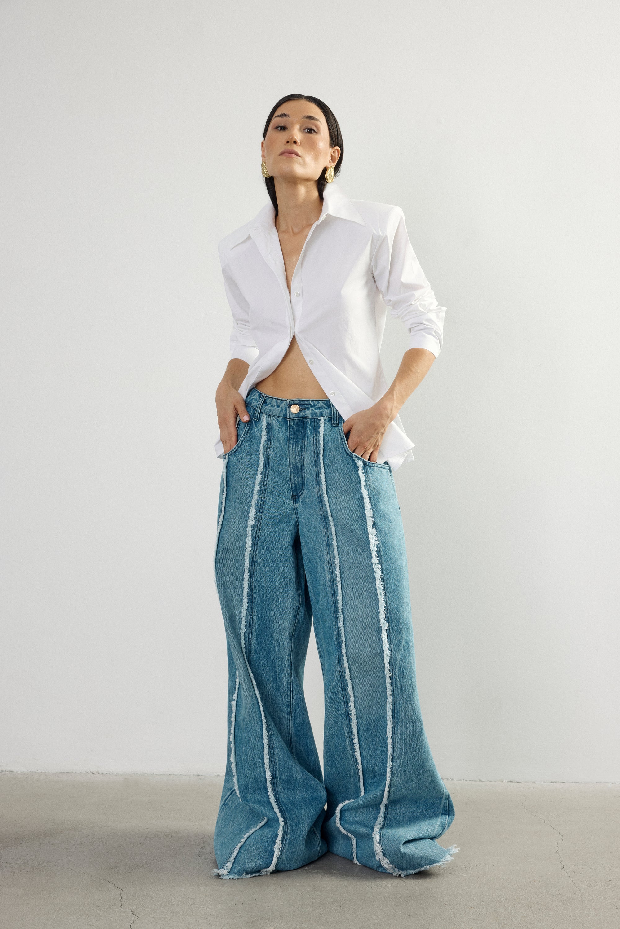 Fringe Denim Jean II