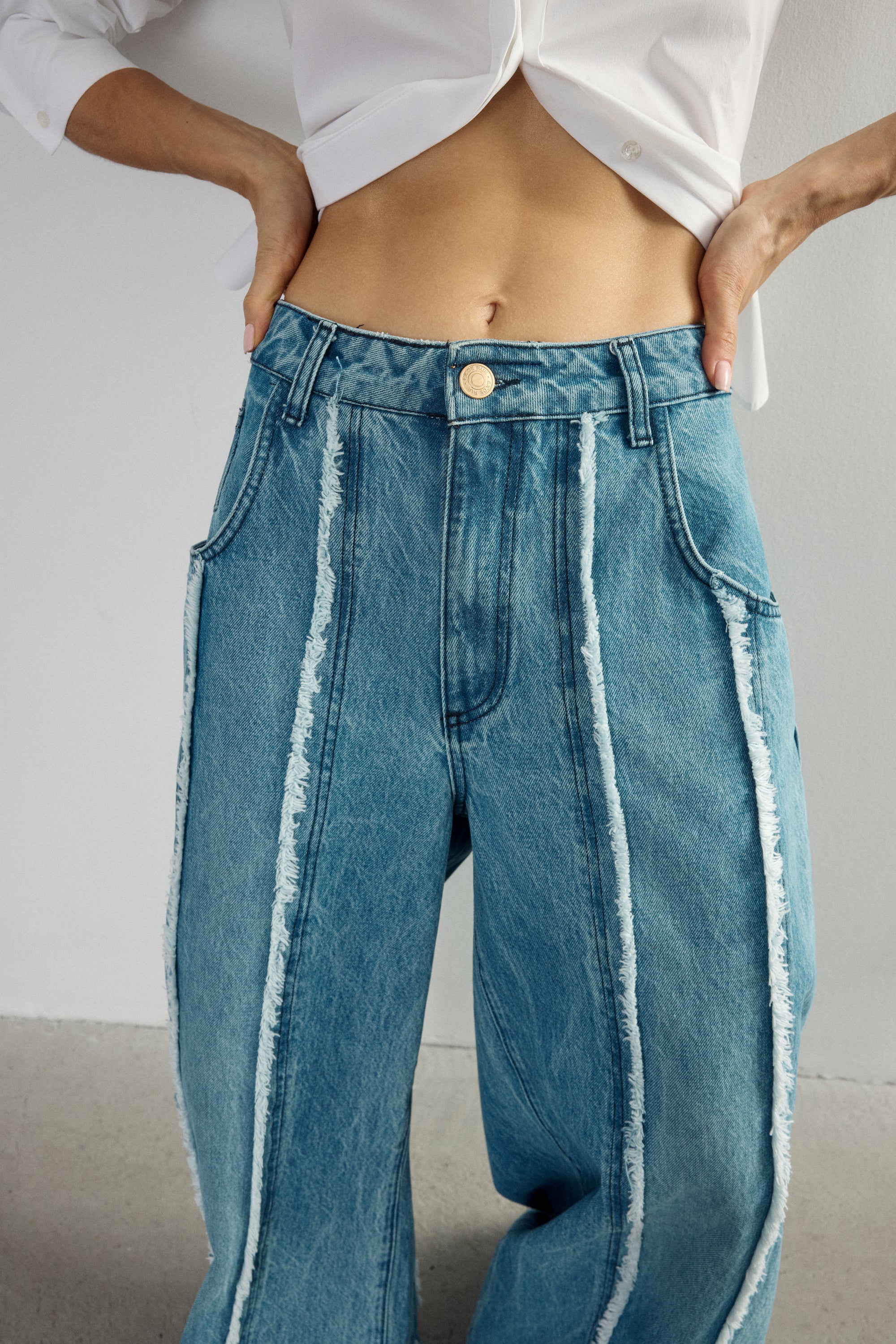 Fringe Denim Jean II