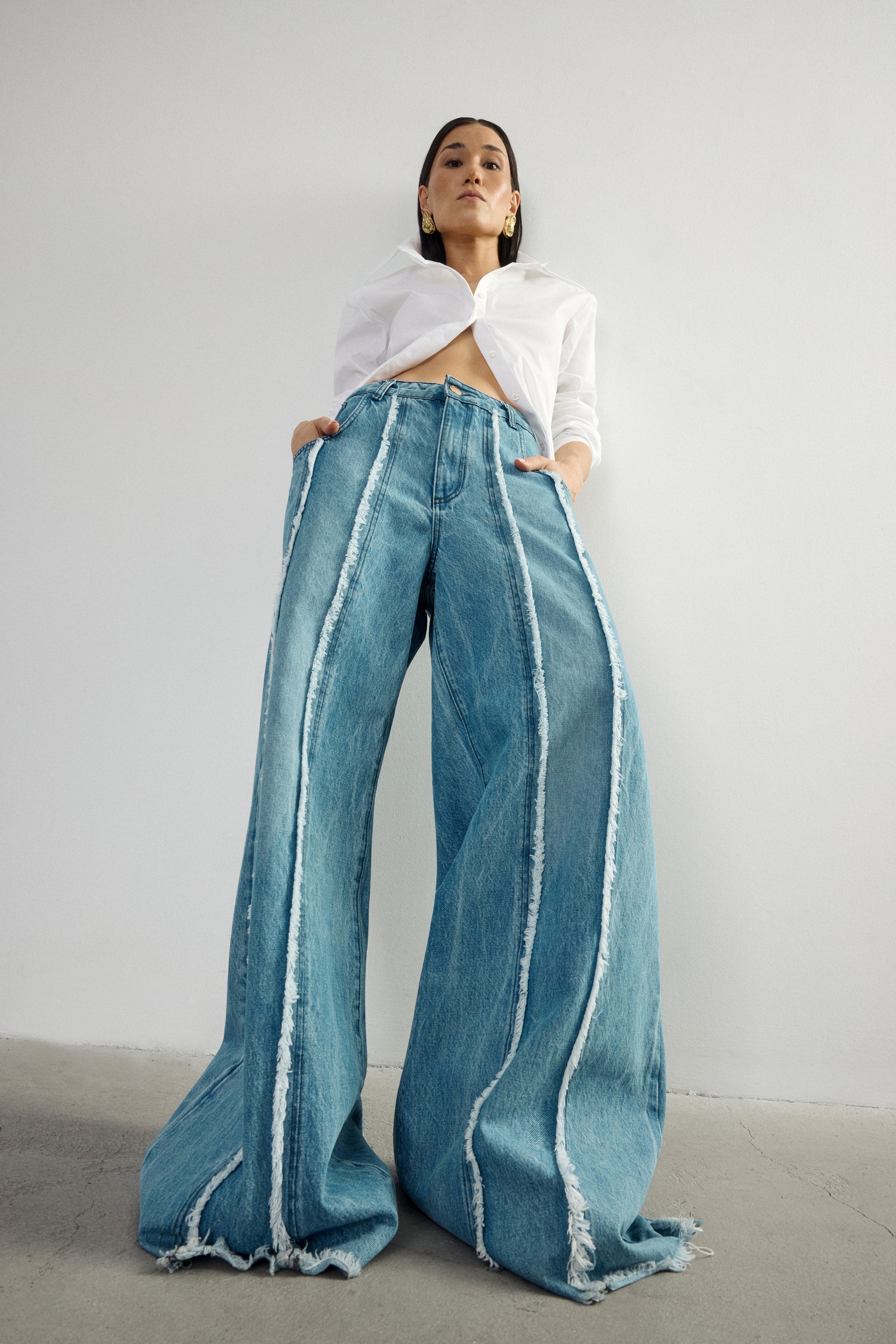 Fringe Denim Jean II