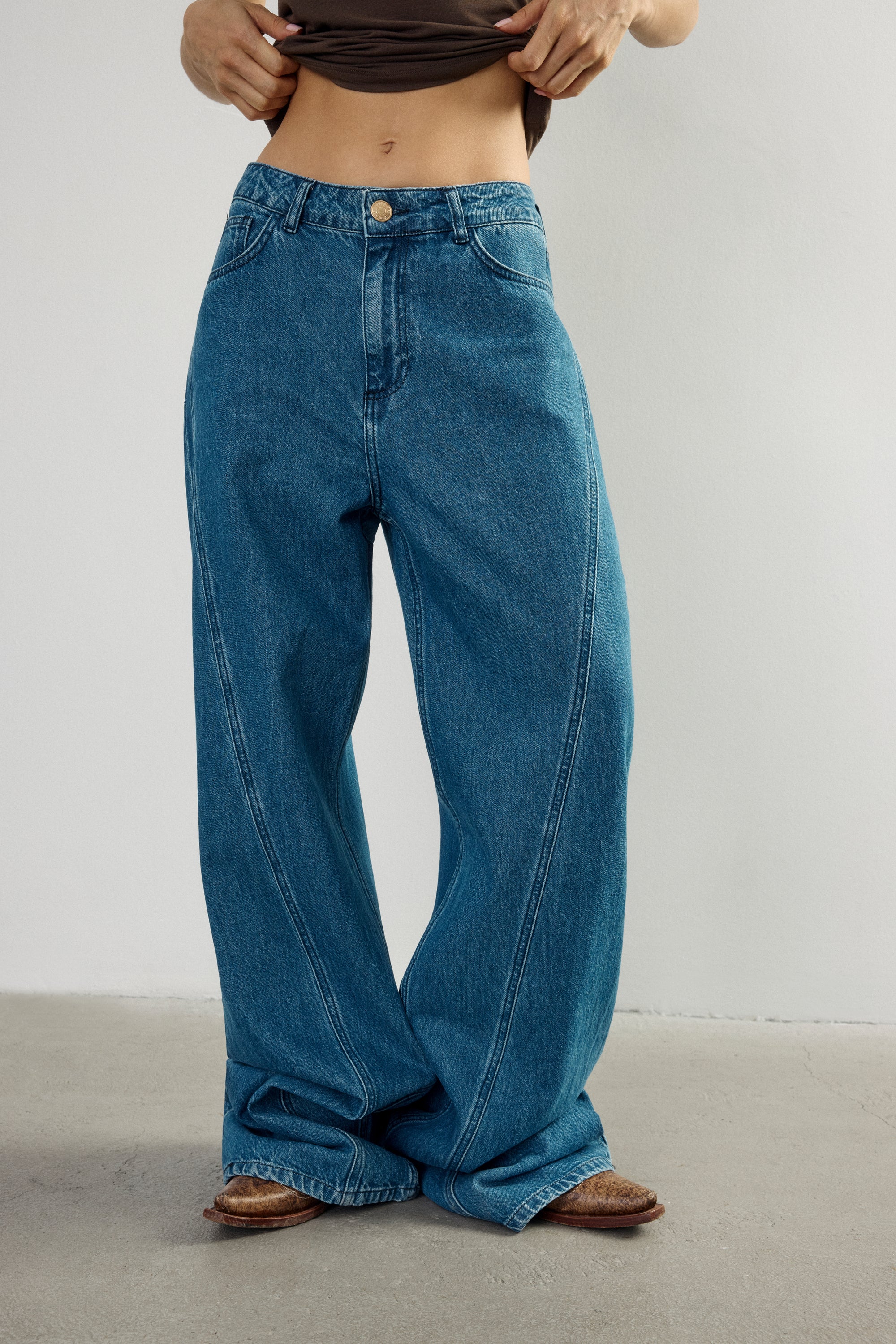 Haze Kimono Blue Denim Jean I