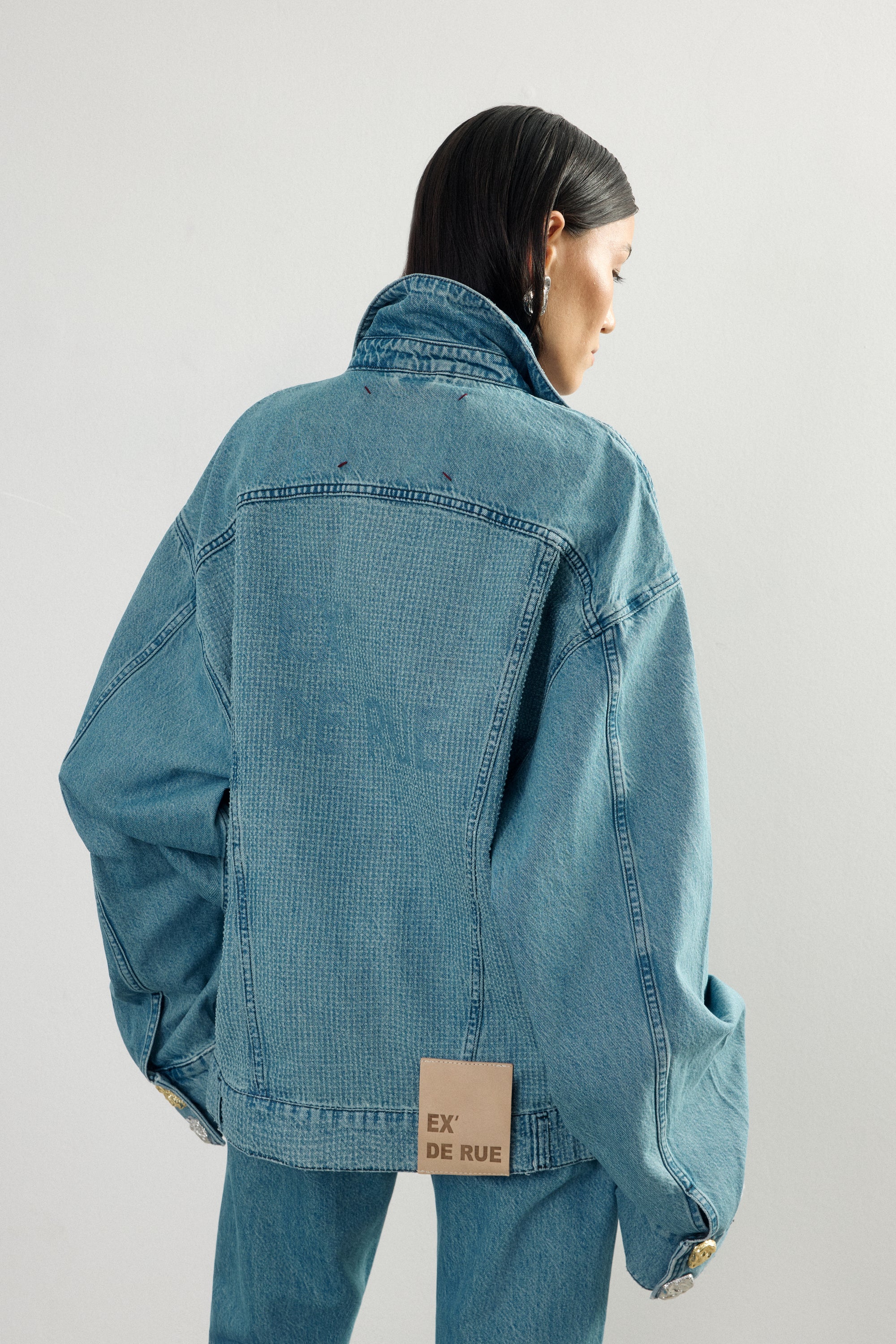 Gold & Silver Gala Denim Jacket