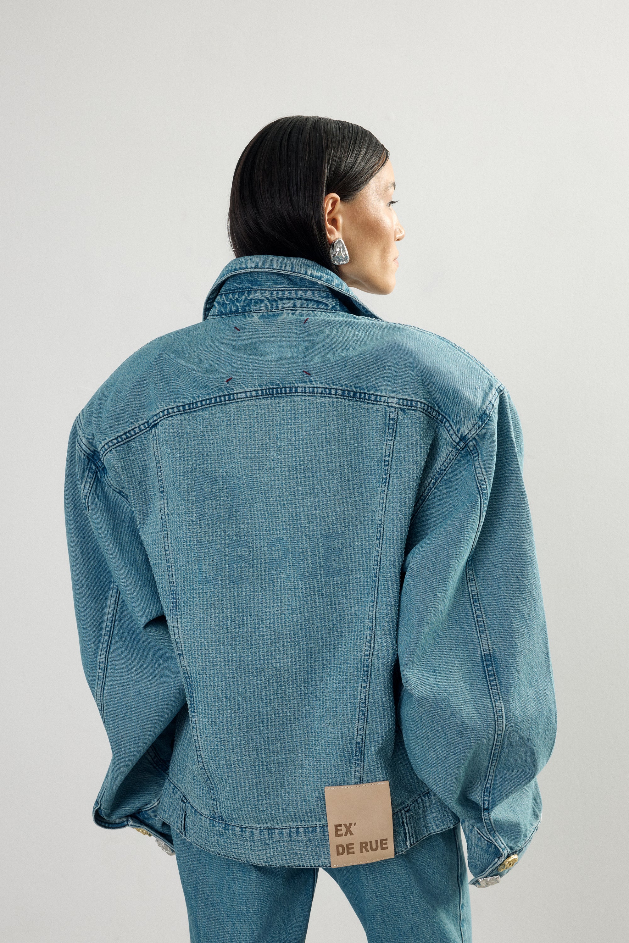 Gold & Silver Gala Denim Jacket