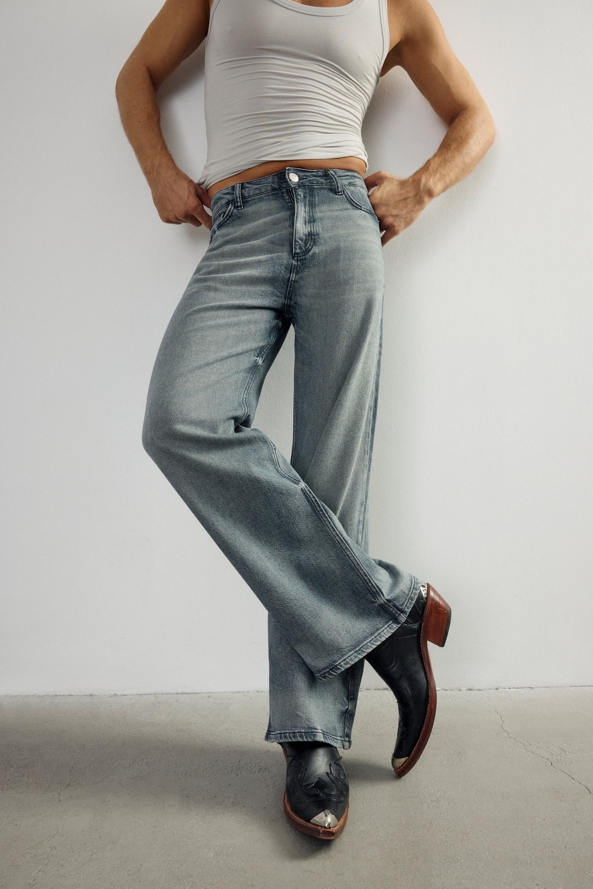 Haze Gray Denim Jean I