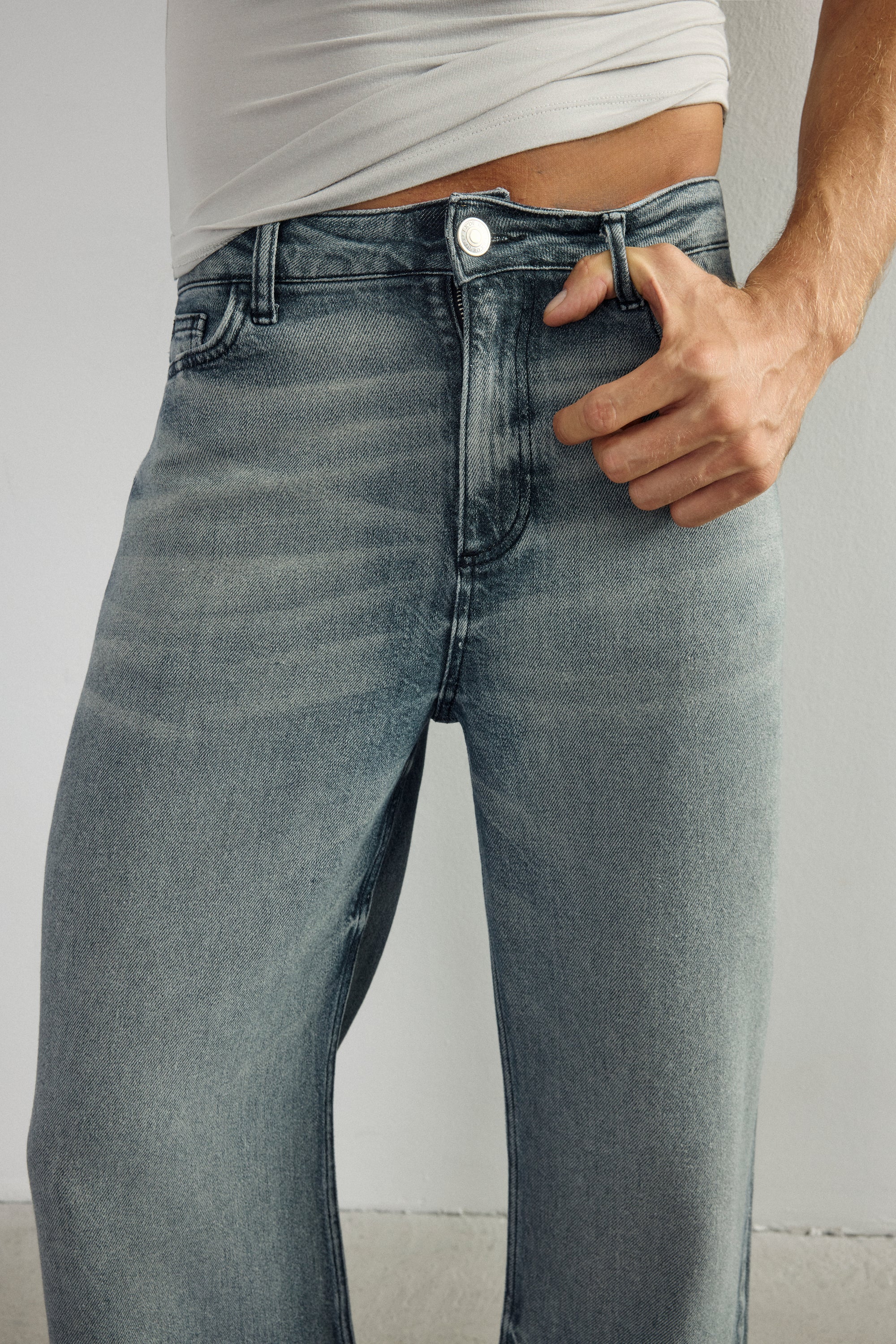 Haze Gray Denim Jean I