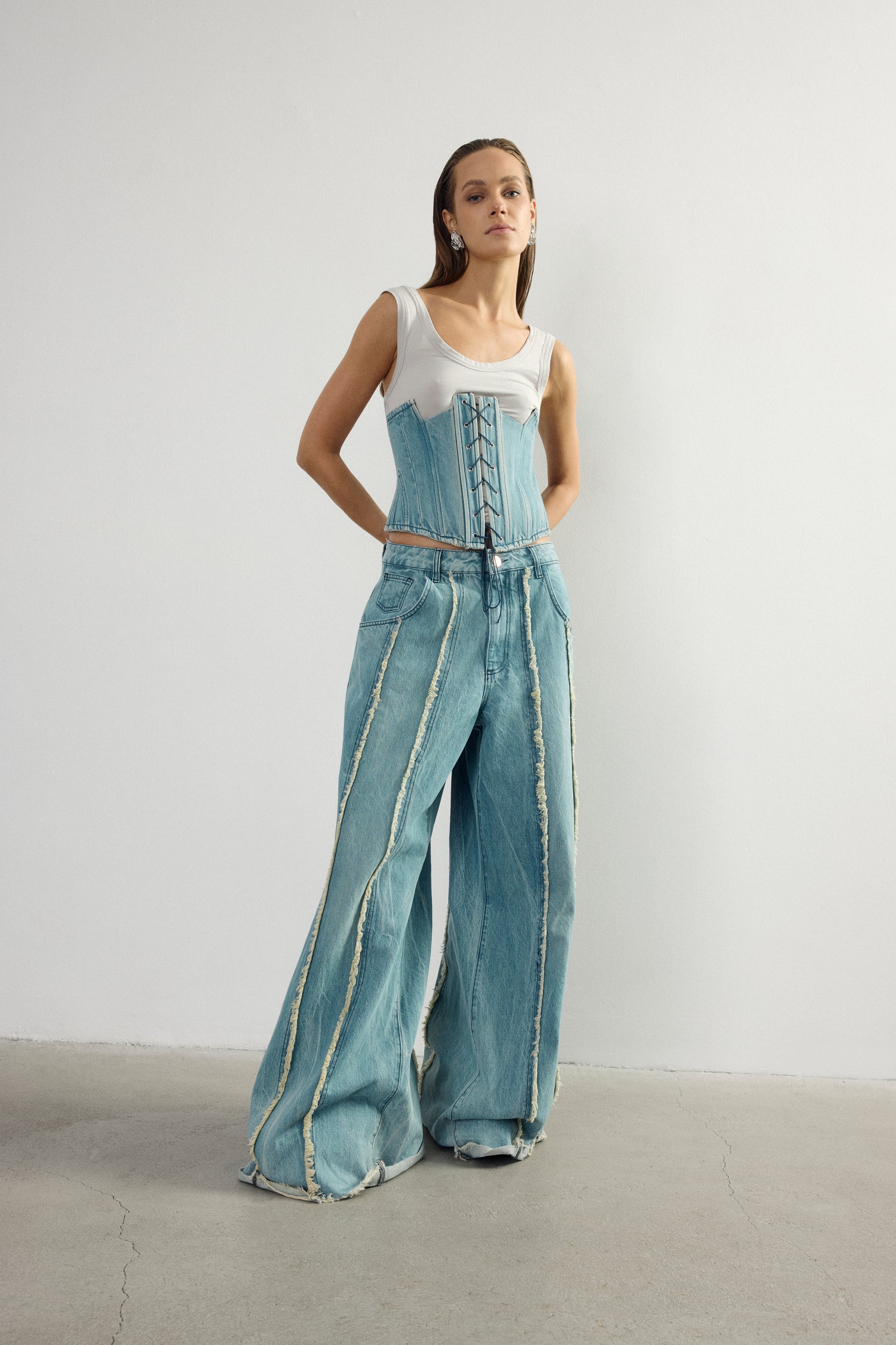 Classic Denim Corset I