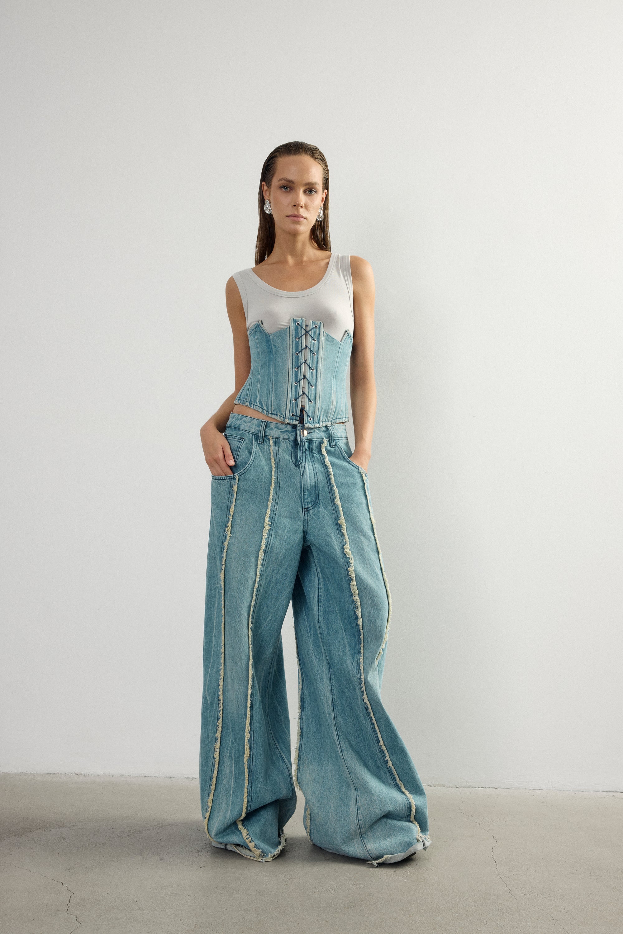 Classic Denim Corset I