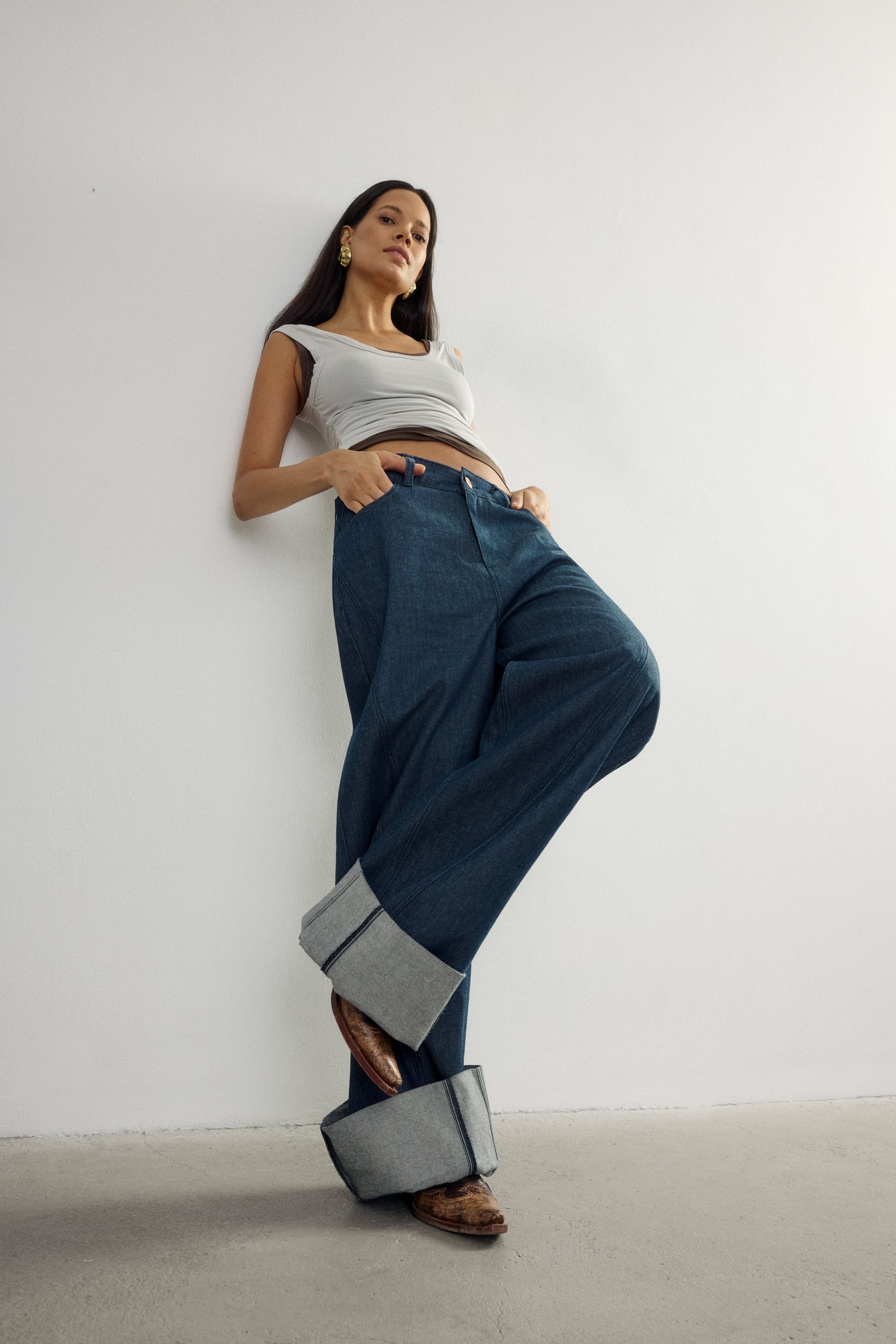 Haze Kimono Blue Denim Jean II