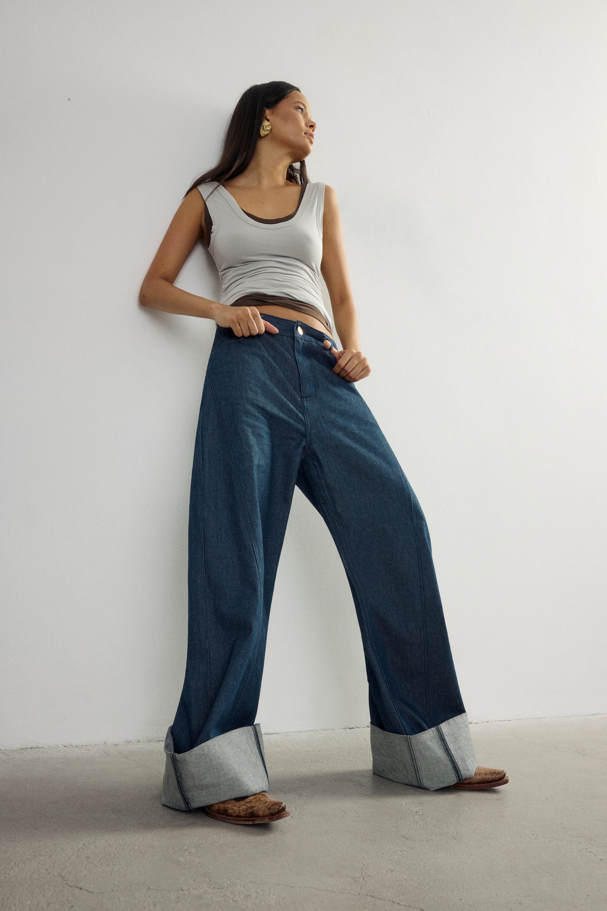 Haze Kimono Blue Denim Jean II