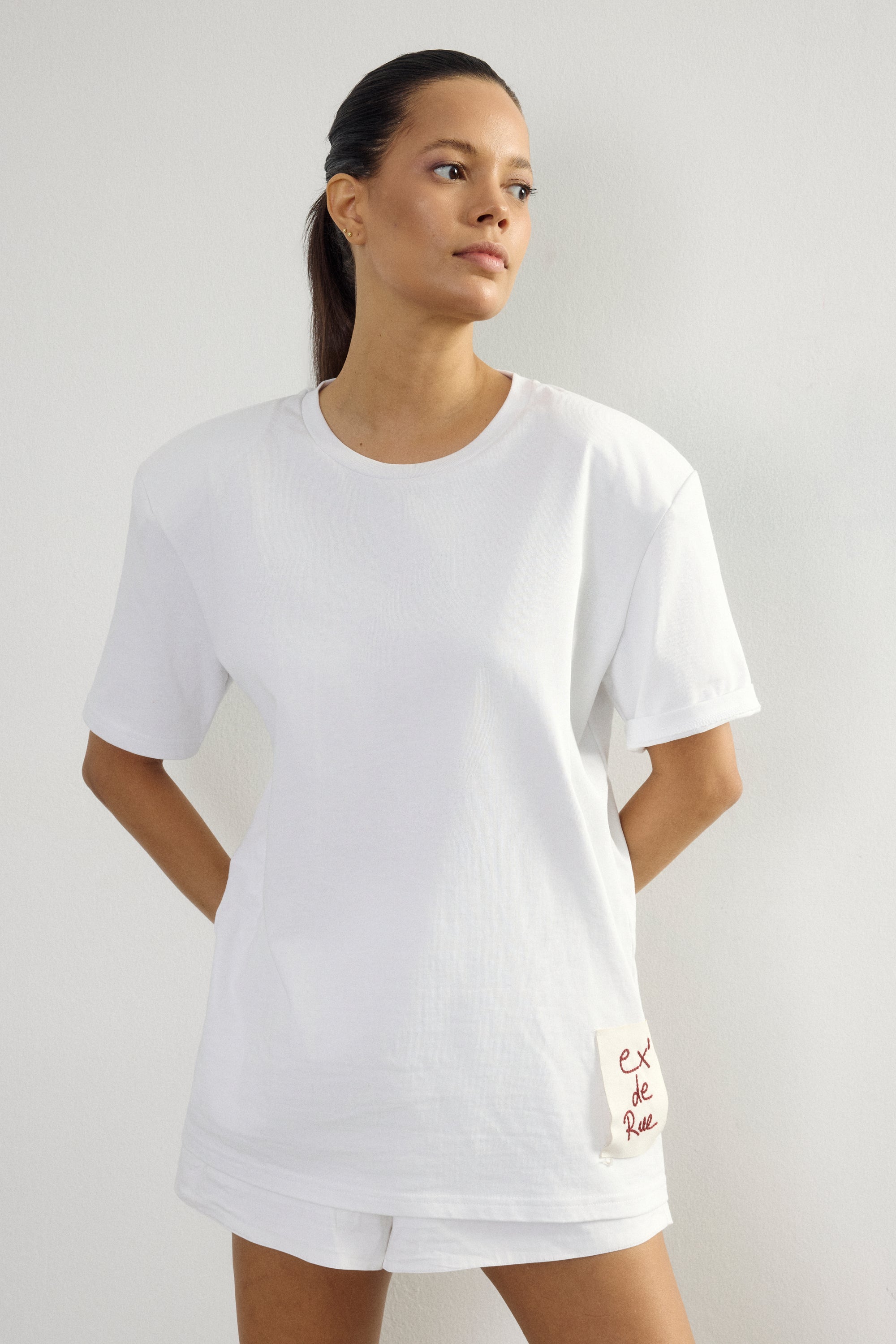 Ex'De Rue Patch T-Shirt I Oversize