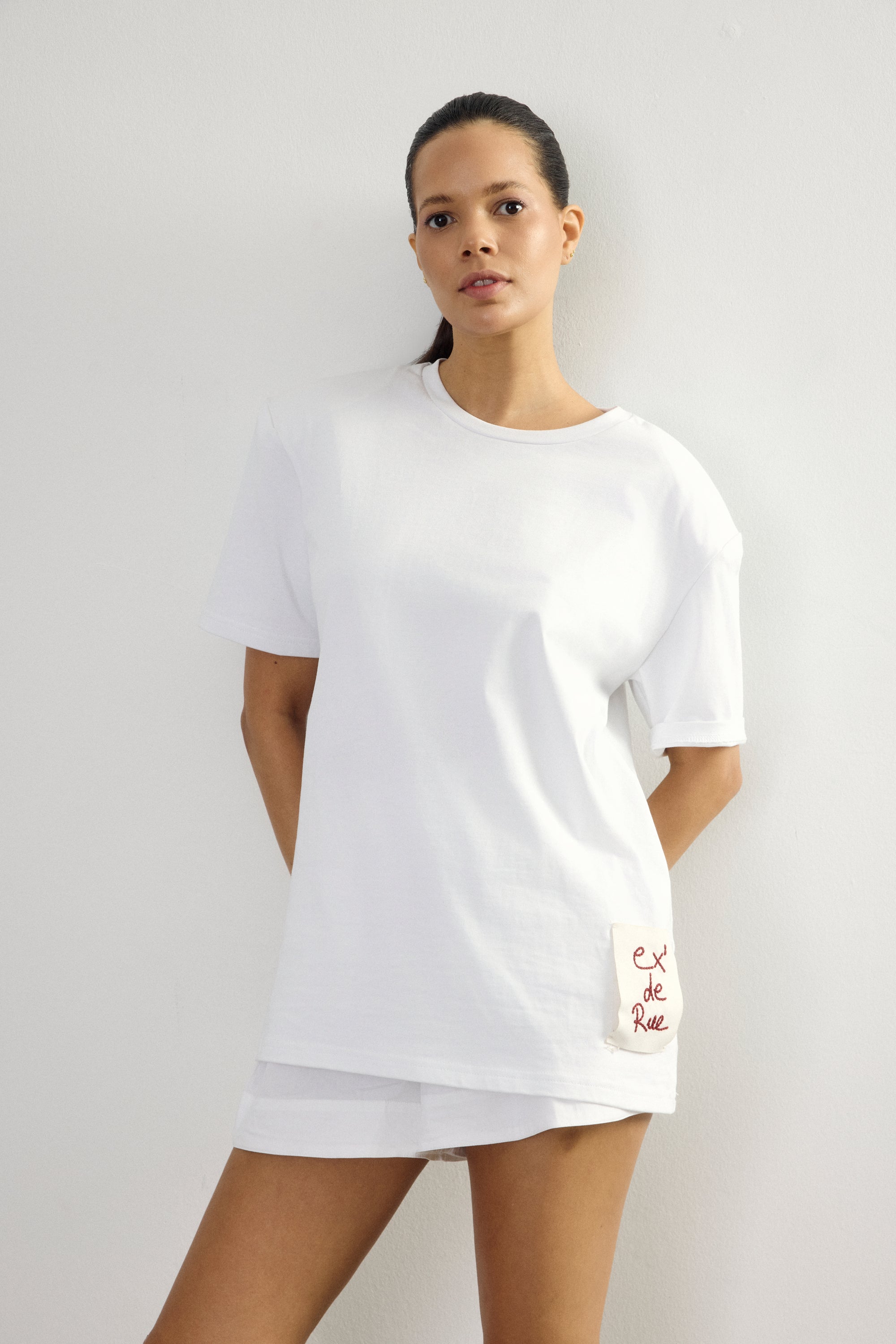 Ex'De Rue Patch T-Shirt I Oversize