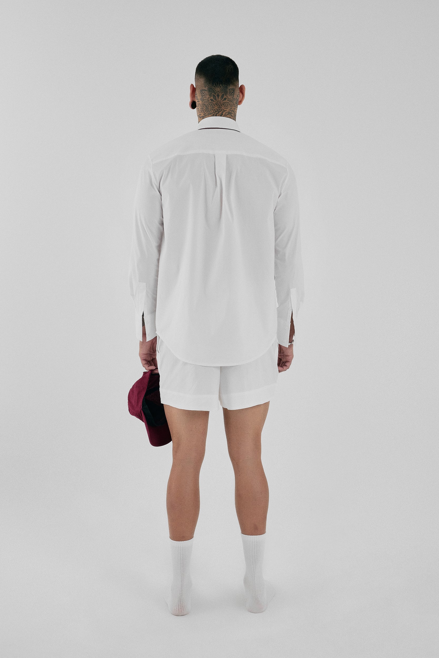 White Poplin Boxer