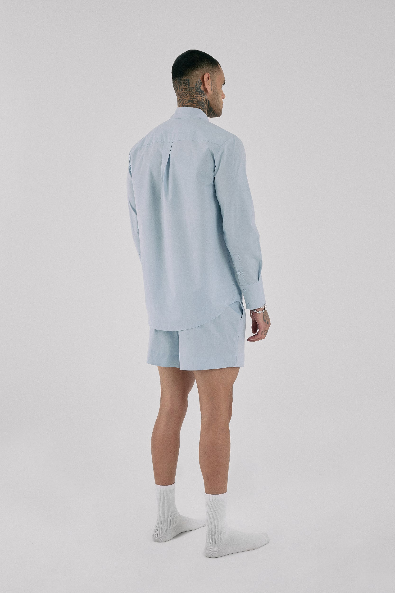 Oversize Blue Shirt