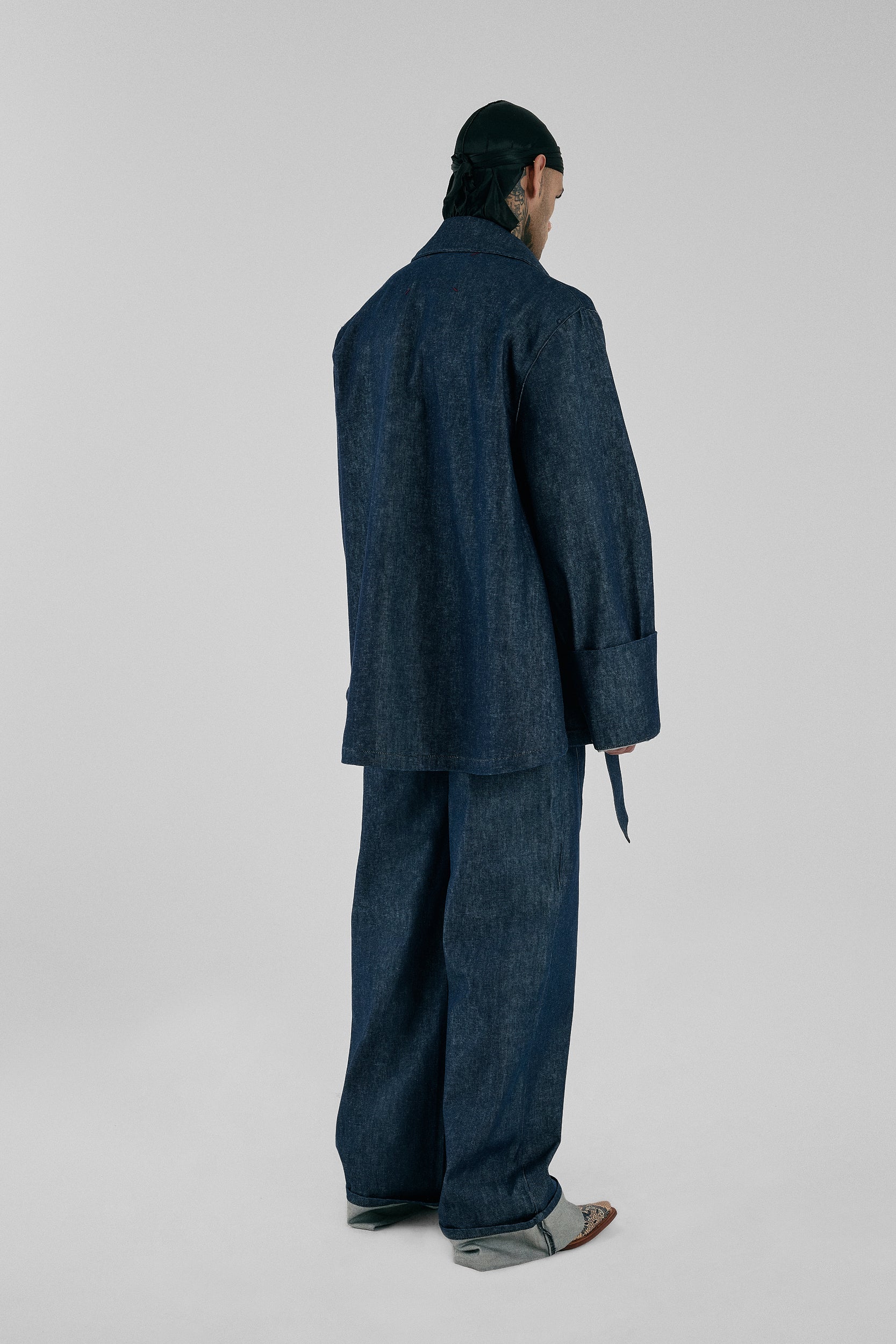 HAZE DENIM KIMONO SHIRT II
