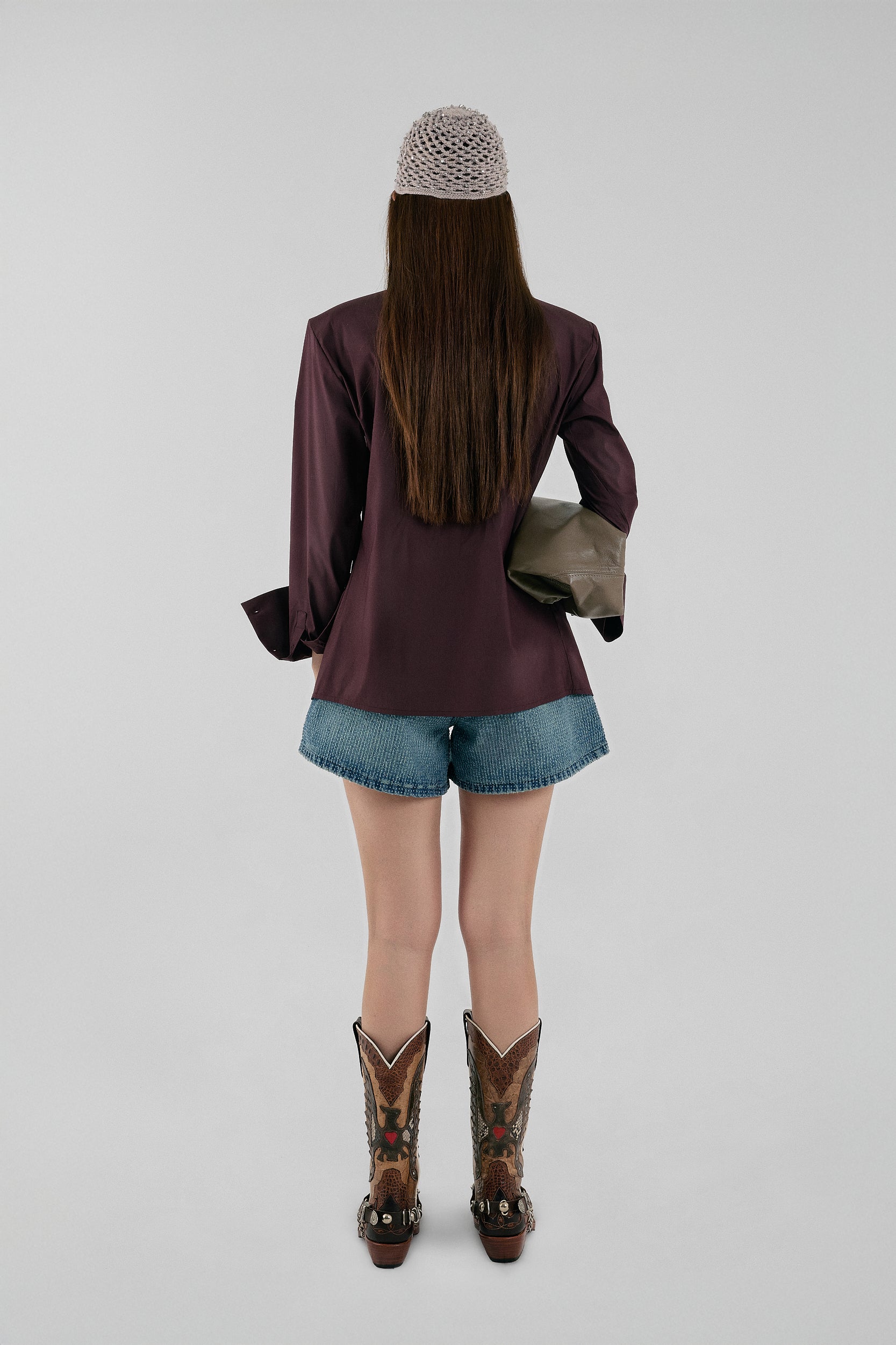 Fray Blue Denim Short II