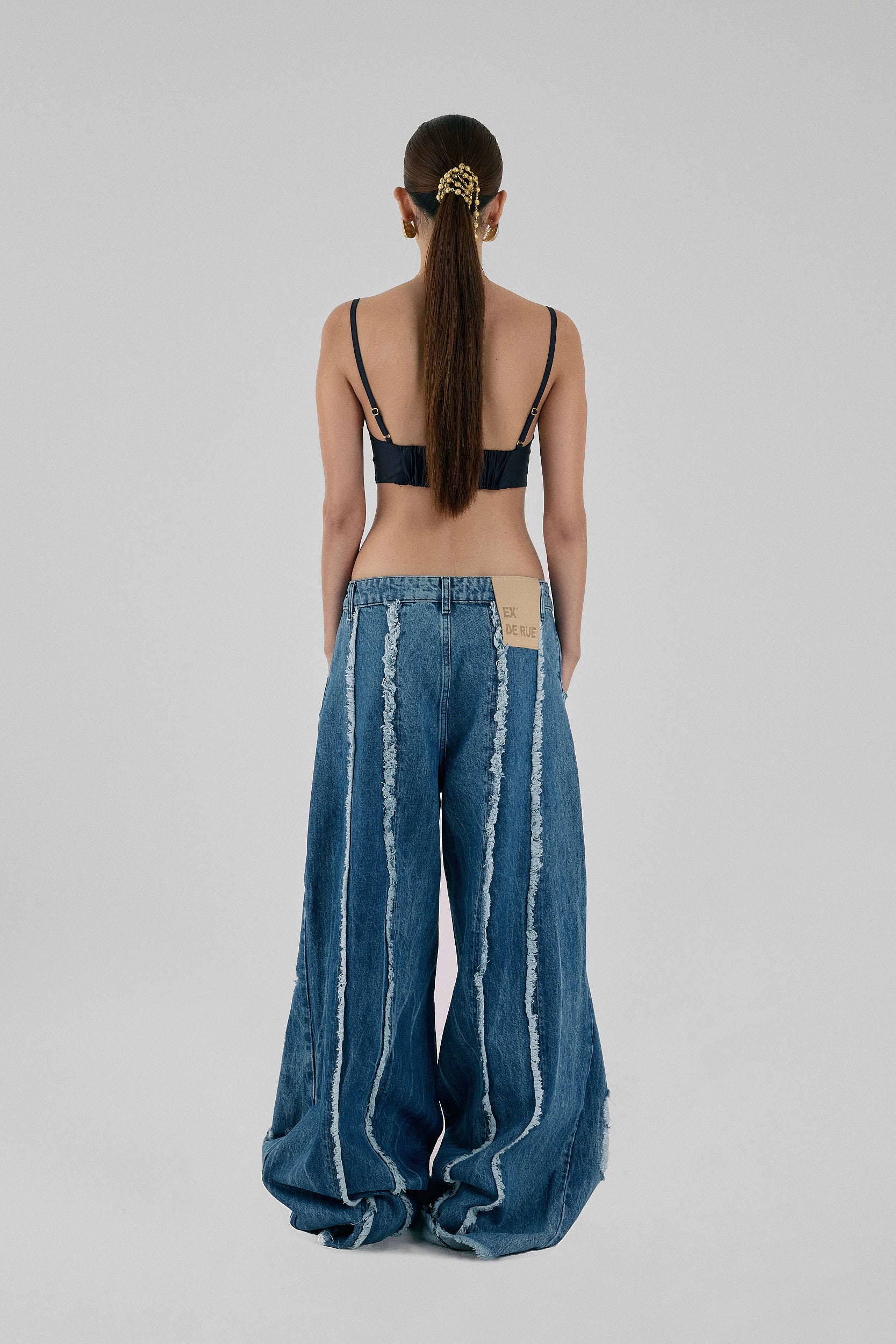Fringe Denim Jean III