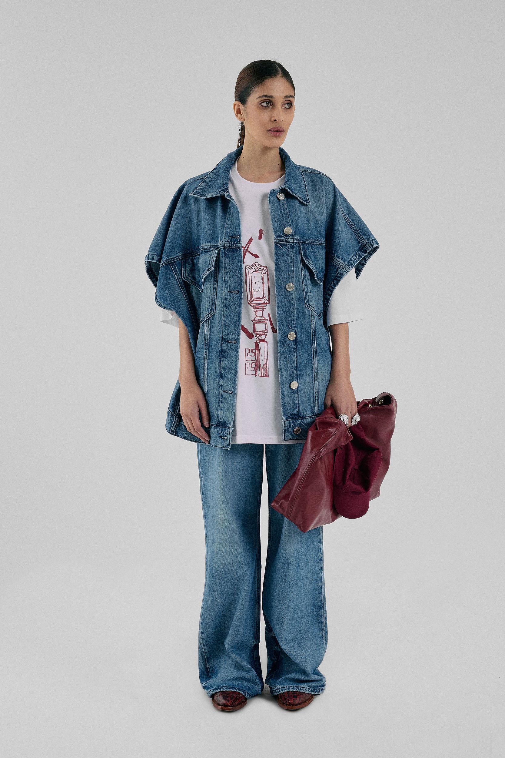 Blue Denim Vest II