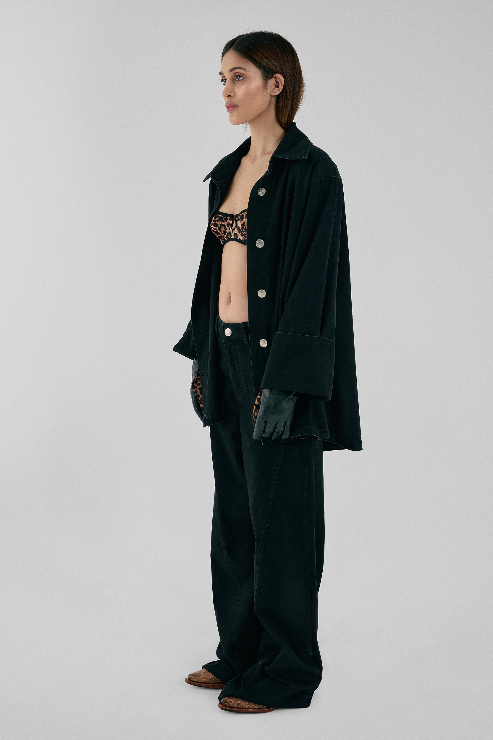 Haze Denim Kimono Shirt III