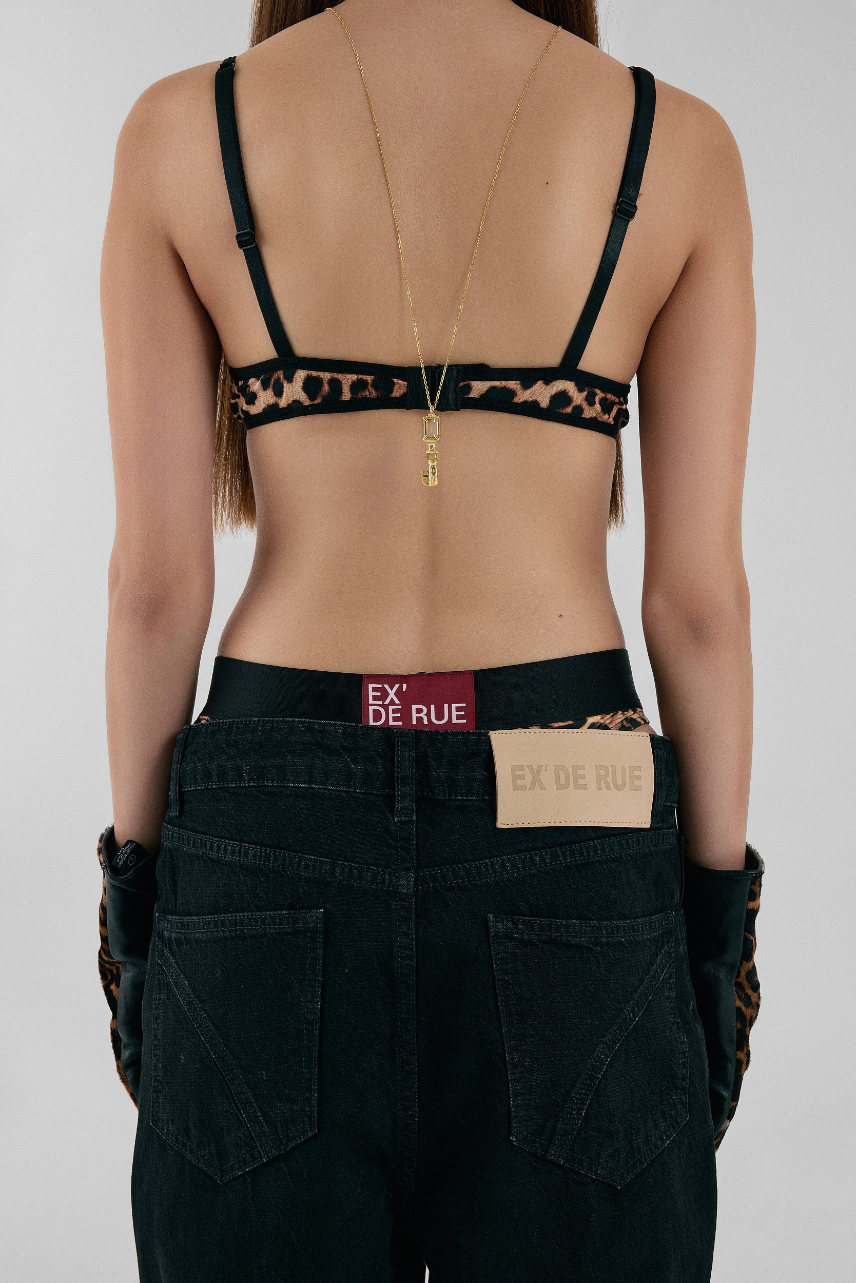 Leopard Print Cotton Bralet II