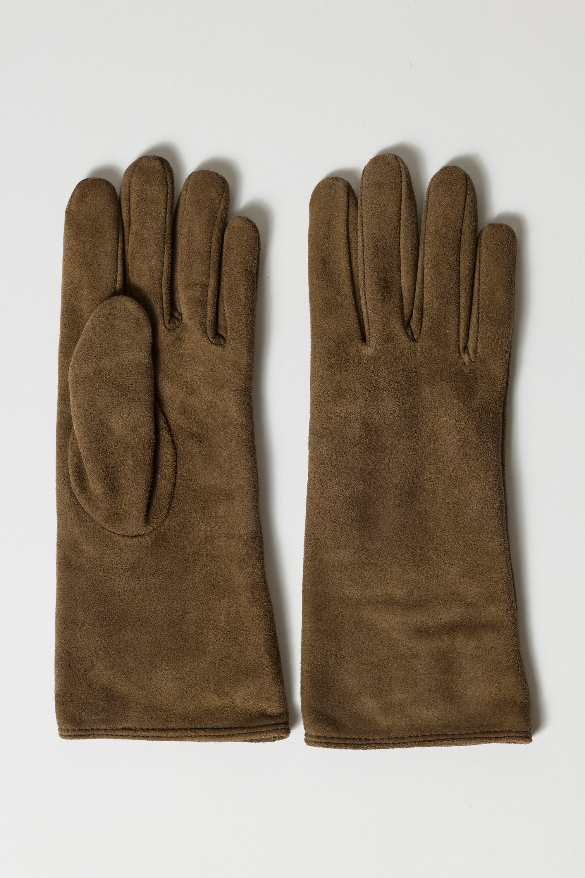 Tobacco Süet Vizon Eldiven